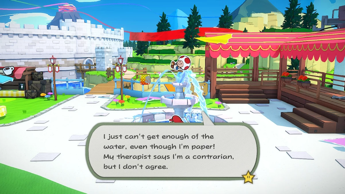Paper Mario: Origami King - юмор, краски и веселье Paper Mario: Origami King - юмор, краски и веселье