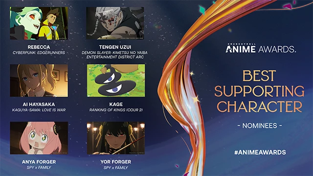 Объявлены номинанты на Crunchyroll Anime Awards Объявлены номинанты на Crunchyroll Anime Awards
