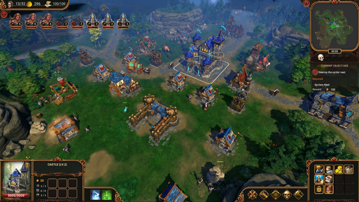 Наследие и Majesty из России: Lessaria: Fantasy Kingdom Sim получила свежий синематик