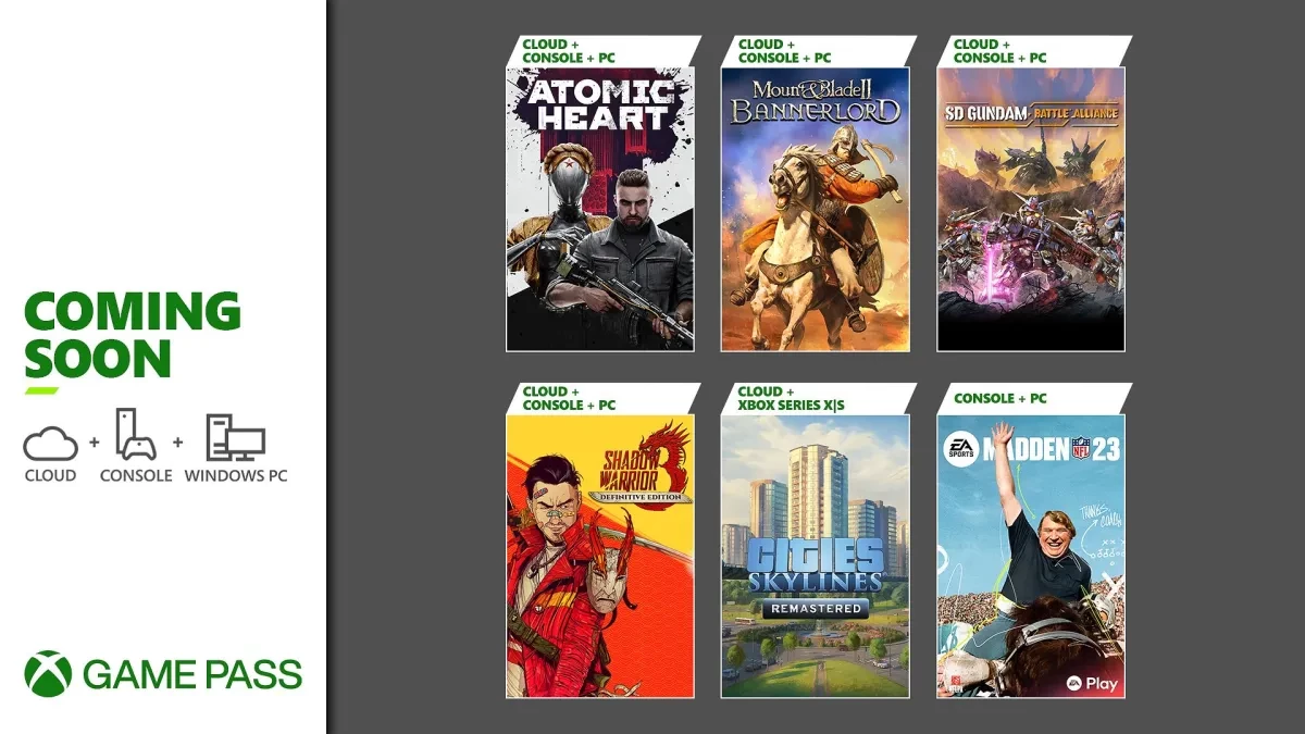 Atomic Heart, Mount & Blade II: Bannerlord и другие игры появятся в Game Pass в феврале Atomic Heart, Mount & Blade II: Bannerlord и другие игры появятся в Game Pass в феврале