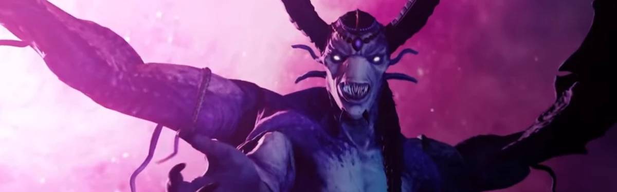 Разработчики Total War: WARHAMMER III впервые показали Нургла и Слаанеша Разработчики Total War: WARHAMMER III впервые показали Нургла и Слаанеша