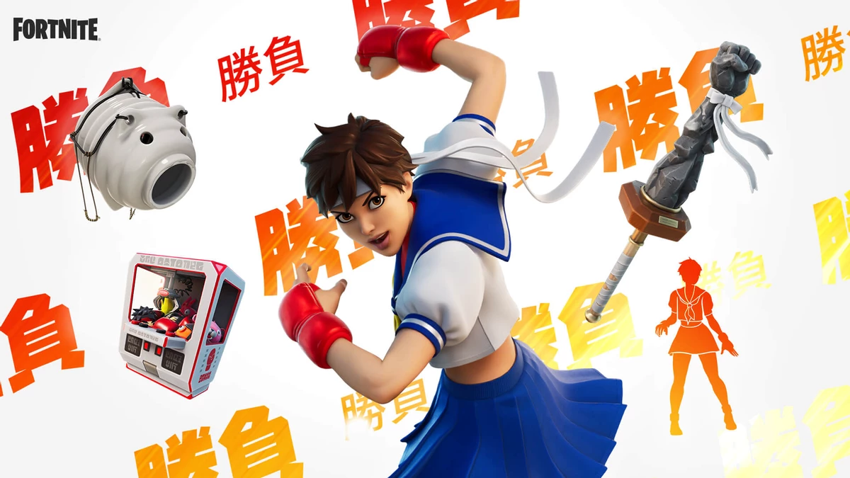 Бланка и Сакура из Street Fighter появятся в Fortnite на этой неделе Бланка и Сакура из Street Fighter появятся в Fortnite на этой неделе