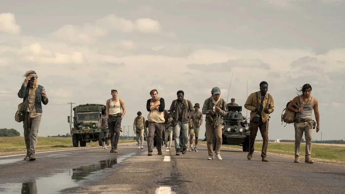 Первые кадры из фильма «Долгая прогулка» по Стивену Кингу