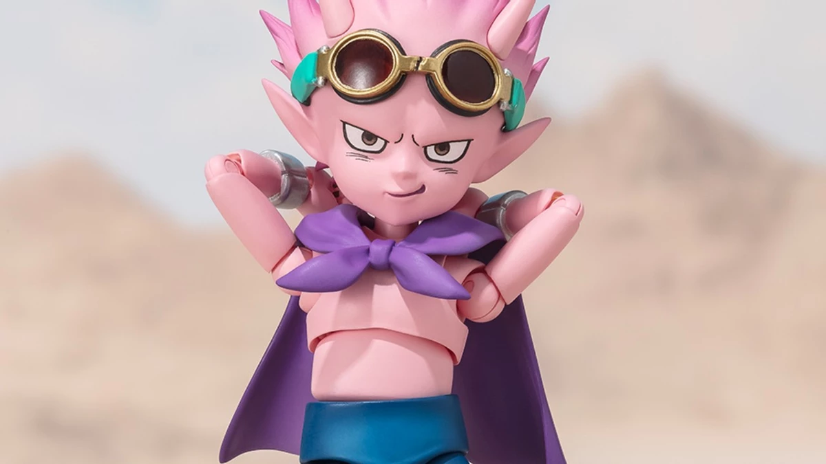 Bandai Namco показала коллекционное издание Sand Land с фигуркой Вельзевула из серии S.H.Figuarts Bandai Namco показала коллекционное издание Sand Land с фигуркой Вельзевула из серии S.H.Figuarts