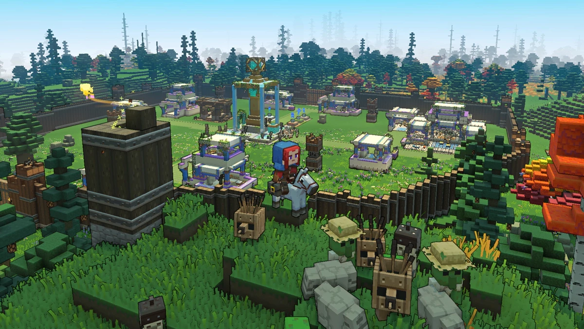 Подробности грядущей Minecraft Legends. Что из себя представляет игра? Подробности грядущей Minecraft Legends. Что из себя представляет игра?