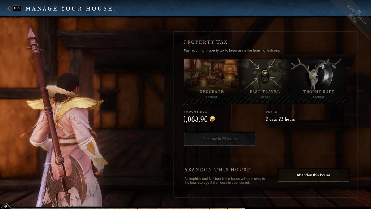 New World – Руководство для новичка. Личный лагерь и домовладение New World – Руководство для новичка. Личный лагерь и домовладение