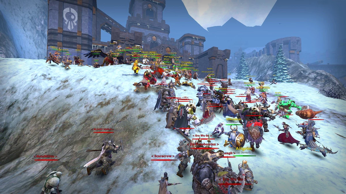 В какой ММО самые лучшие осады? В какой ММО самые лучшие осады?