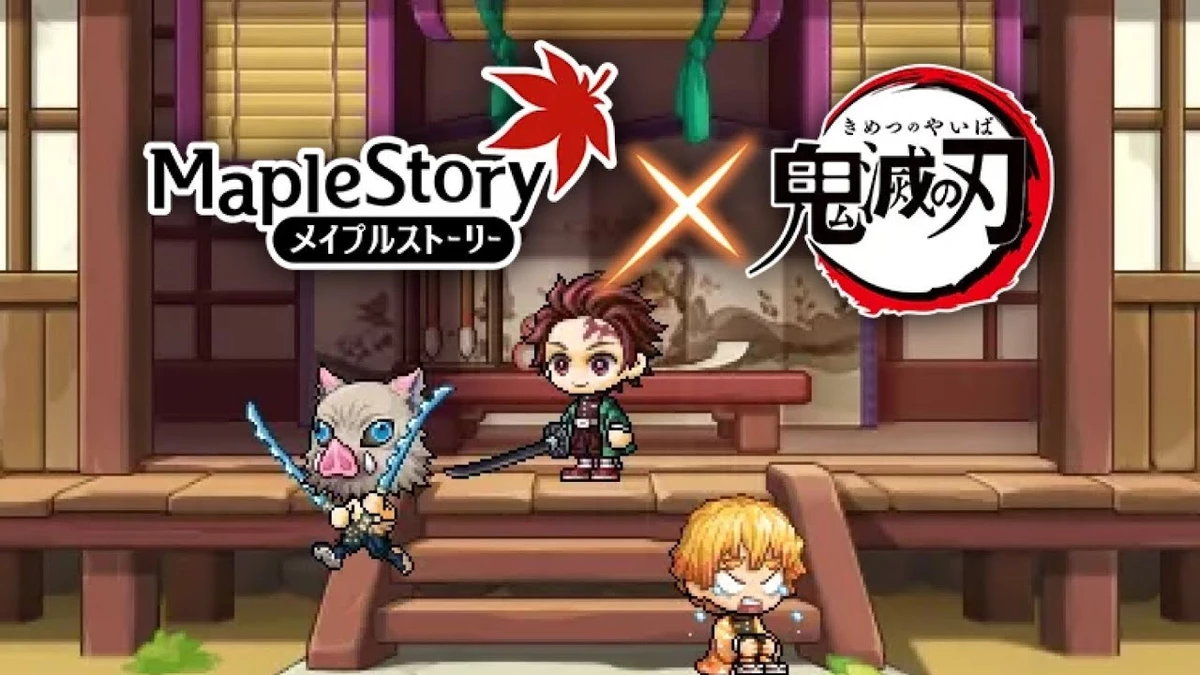 MMORPG MapleStory подружилась с аниме Клинок, рассекающий демонов MMORPG MapleStory подружилась с аниме Клинок, рассекающий демонов