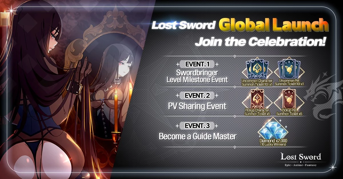Состоялся глобальный релиз гачи Lost Sword — есть промокод в честь старта Состоялся глобальный релиз гачи Lost Sword — есть промокод в честь старта