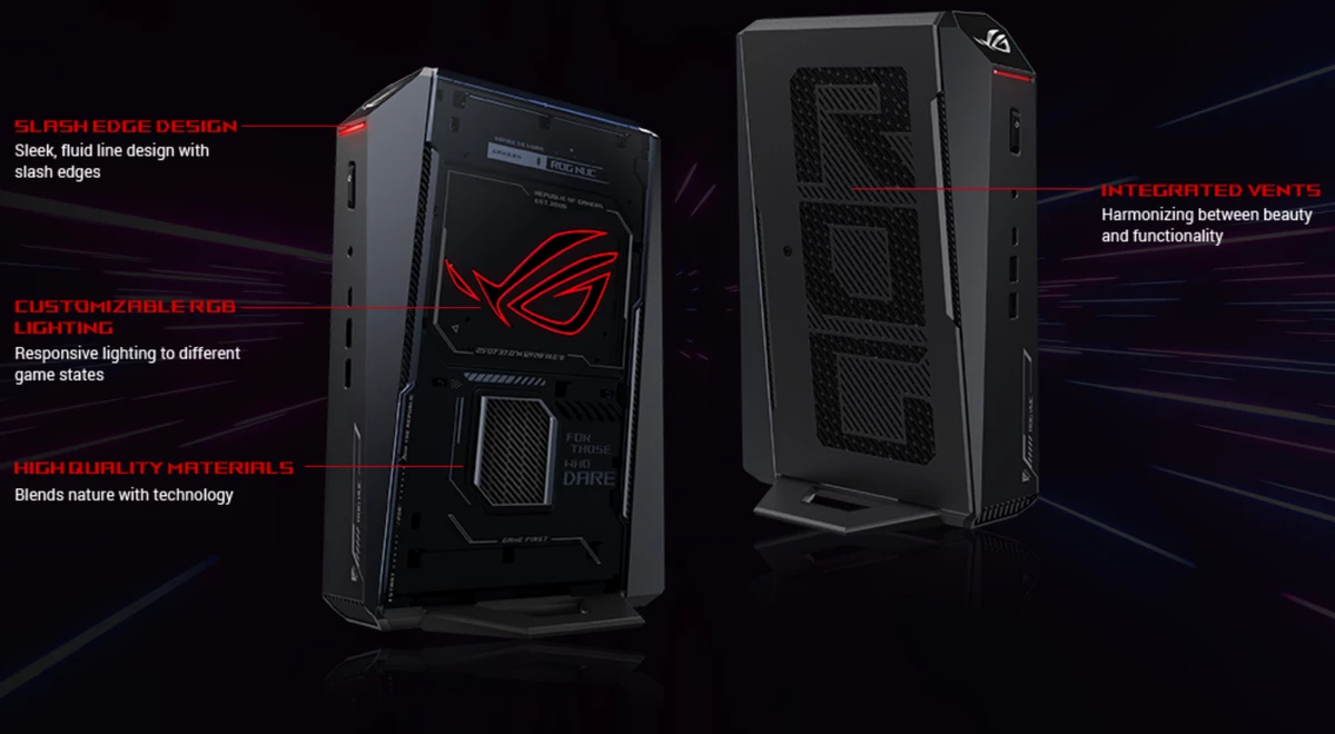 ASUS ROG NUC — размеры PlayStation 5, но с RTX 5080M внутри ASUS ROG NUC — размеры PlayStation 5, но с RTX 5080M внутри