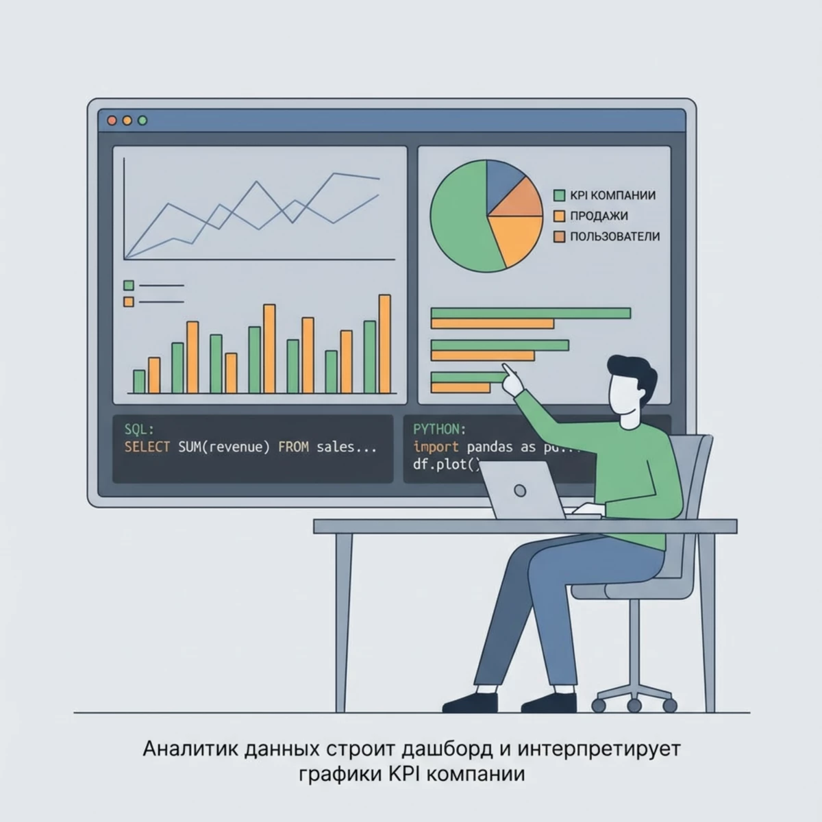 Аналитик данных: кто это чем занимается / навыки
