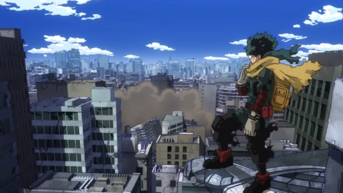 Новый образ Деку и тайны Одного за всех в трейлере арки «Темный герой» из «Моей геройской академии» Новый образ Деку и тайны Одного за всех в трейлере арки «Темный герой» из «Моей геройской академии»