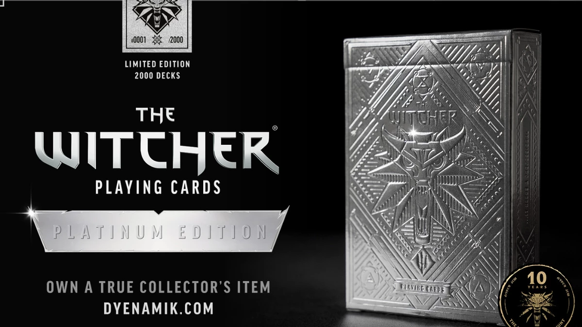 В честь юбилея Ведьмака 3 CDPR анонсировала коллекционные игральные карты