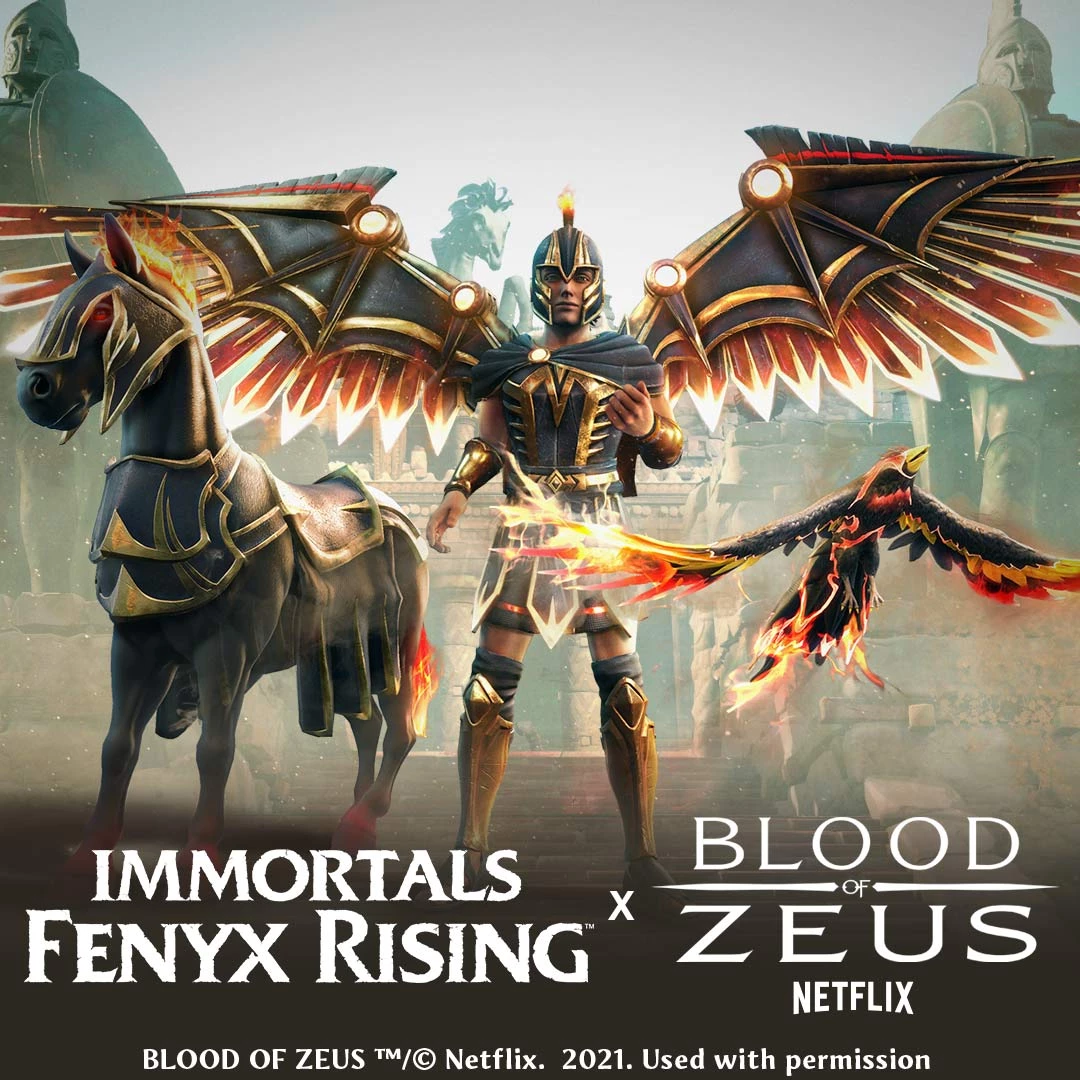 Immortals Fenyx Rising - Начался коллаборационный ивент с анимационным сериалом “Кровь Зевса”