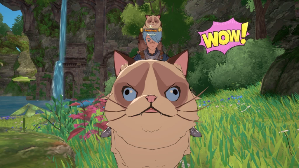 А еще в Ni no Kuni: Cross Worlds есть котики и селфи А еще в Ni no Kuni: Cross Worlds есть котики и селфи