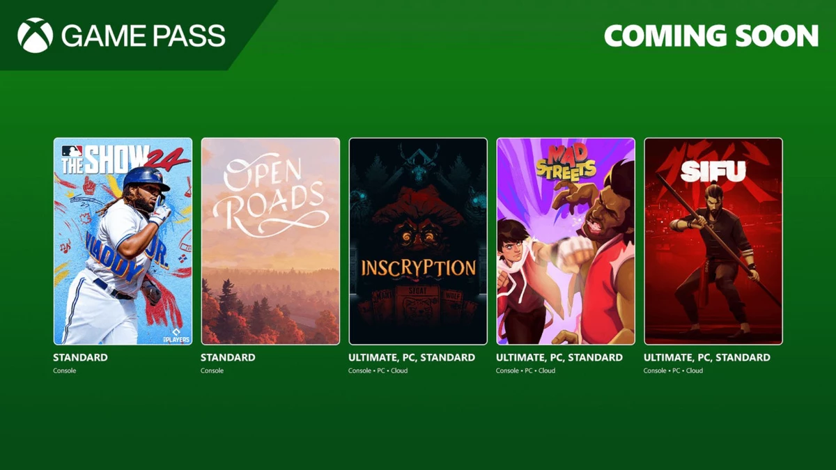 Sifu, Inscryption, Mad Streets и другие игры появятся в Game Pass в первой половине октября Sifu, Inscryption, Mad Streets и другие игры появятся в Game Pass в первой половине октября