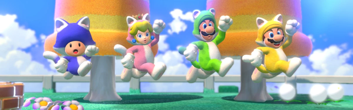 Множество анонсов по случаю 35-летия Super Mario Bros. Множество анонсов по случаю 35-летия Super Mario Bros.