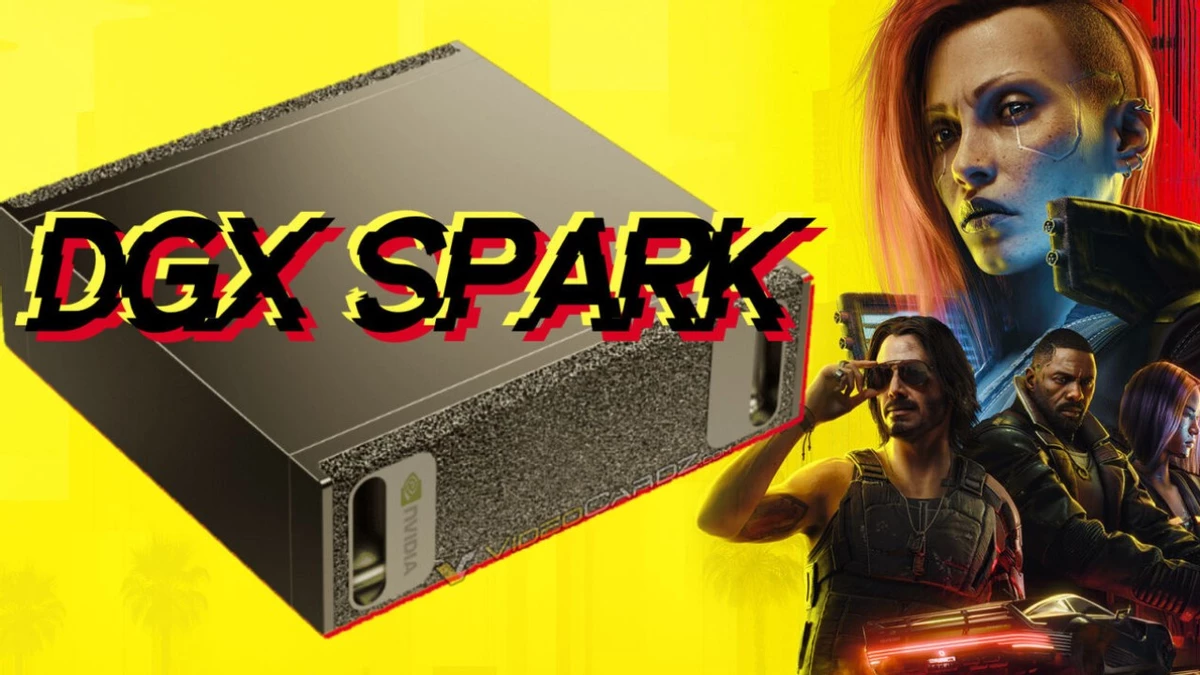 Все-таки достоин! NVIDIA DGX Spark заставили работать с DLSS 4 в Cyberpunk 2077