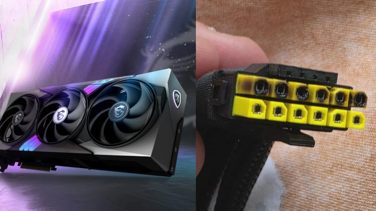 Одна RTX 5090 дважды уничтожила коннектор 16-pin