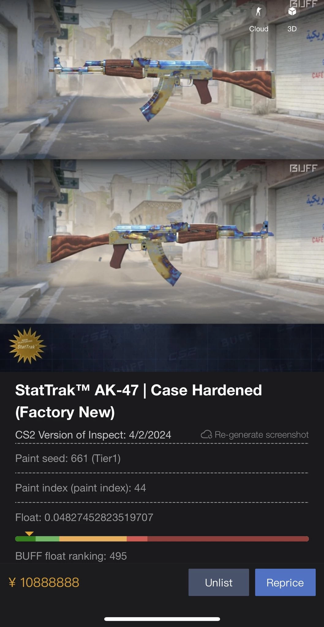 Новый рекорд: в Counter-Strike 2 продали скин на Калаш дороже 1 миллиона долларов Новый рекорд: в Counter-Strike 2 продали скин на Калаш дороже 1 миллиона долларов