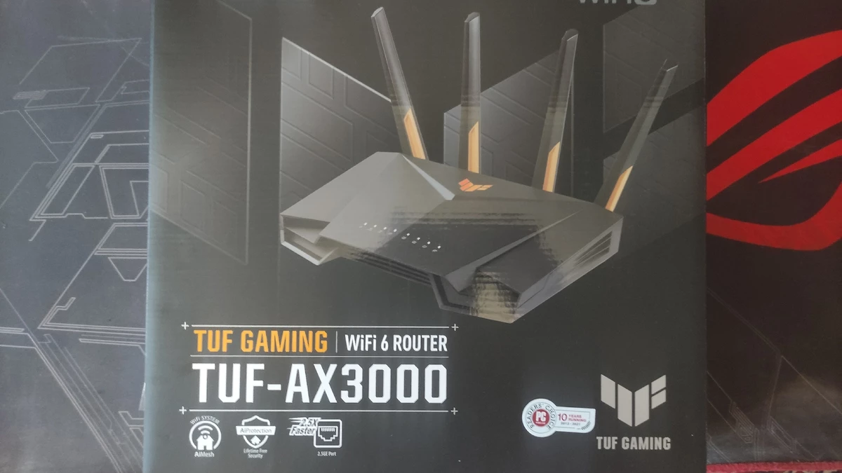 Обзор геймерского роутера ASUS TUF Gaming AX3000 V2 Обзор геймерского роутера ASUS TUF Gaming AX3000 V2