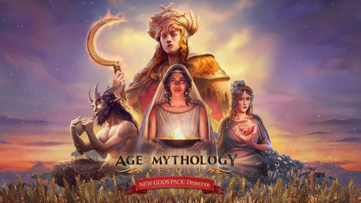Age of Mythology: Retold получит дополнение «Деметра» в феврале