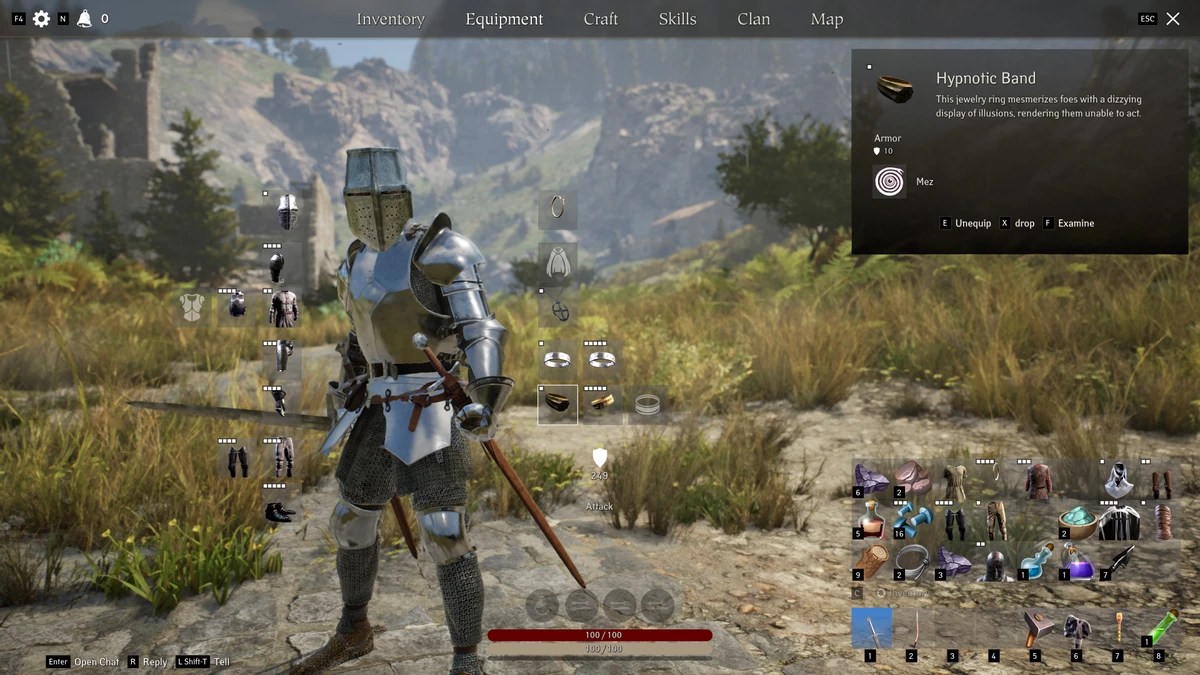 Боевая система и ролевые механики в MMORPG Pax Dei Боевая система и ролевые механики в MMORPG Pax Dei