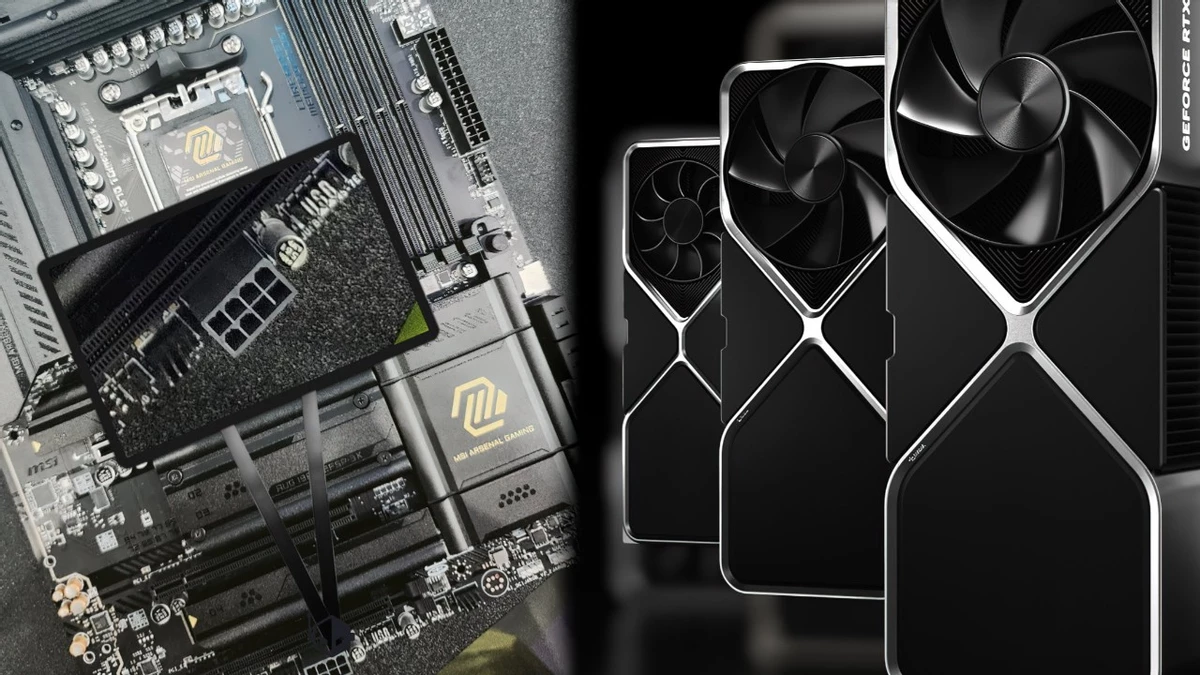 Дополнительный 8-pin для питания RTX 50 обнаружен на материнских платах MSI X870E Дополнительный 8-pin для питания RTX 50 обнаружен на материнских платах MSI X870E