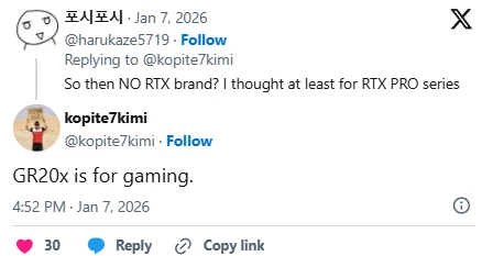 NVIDIA RTX 60 будут основаны на чипах Rubin GR20X и выйдут в конце 2027 года NVIDIA RTX 60 будут основаны на чипах Rubin GR20X и выйдут в конце 2027 года