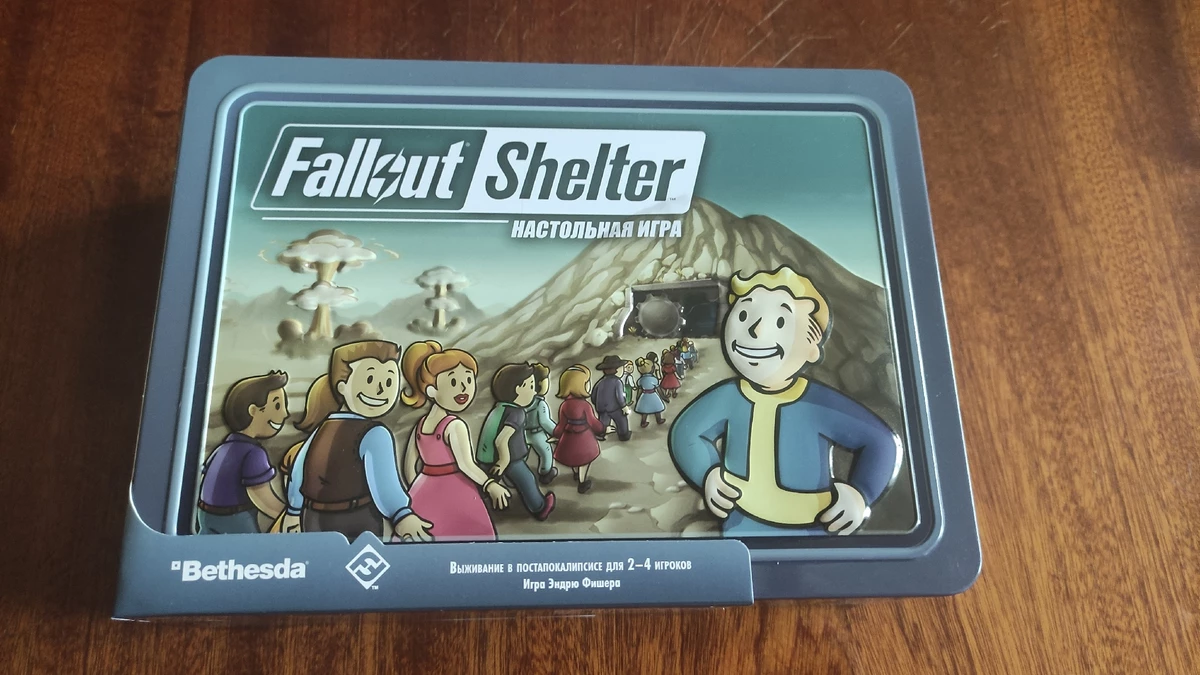 Fallout Shelter: Настольная игра — отличная адаптация мобильного хита под формат настолки Fallout Shelter: Настольная игра — отличная адаптация мобильного хита под формат настолки