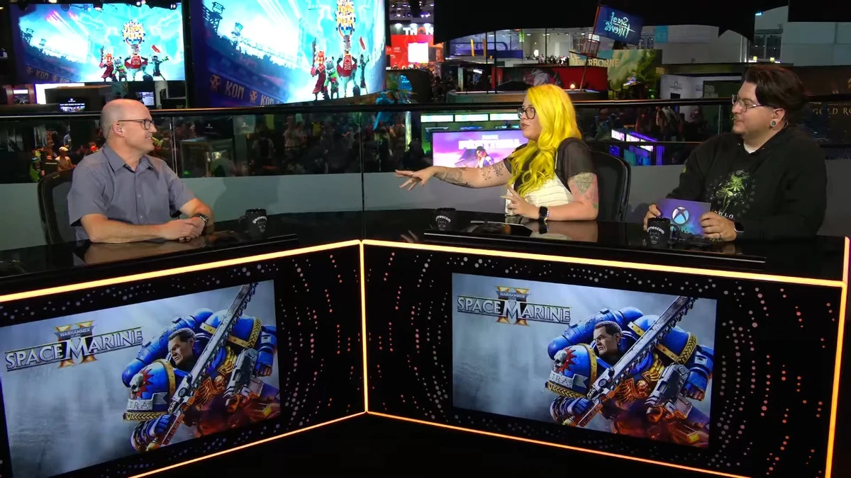 Обзор игрового процесса Warhammer 40,000: Space Marine 2 от творческого руководителя Saber Обзор игрового процесса Warhammer 40,000: Space Marine 2 от творческого руководителя Saber