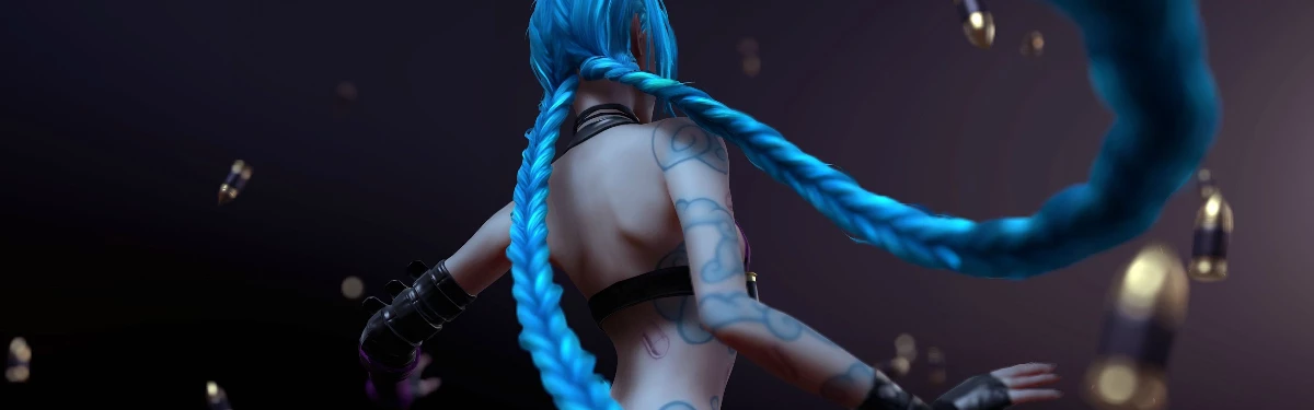 Джинкс из League of Legends заглянет в Fortnite Джинкс из League of Legends заглянет в Fortnite