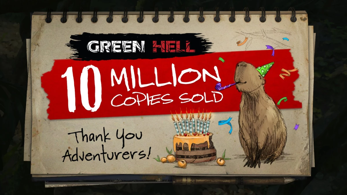 Выживалку Green Hell купили 10 миллионов раз