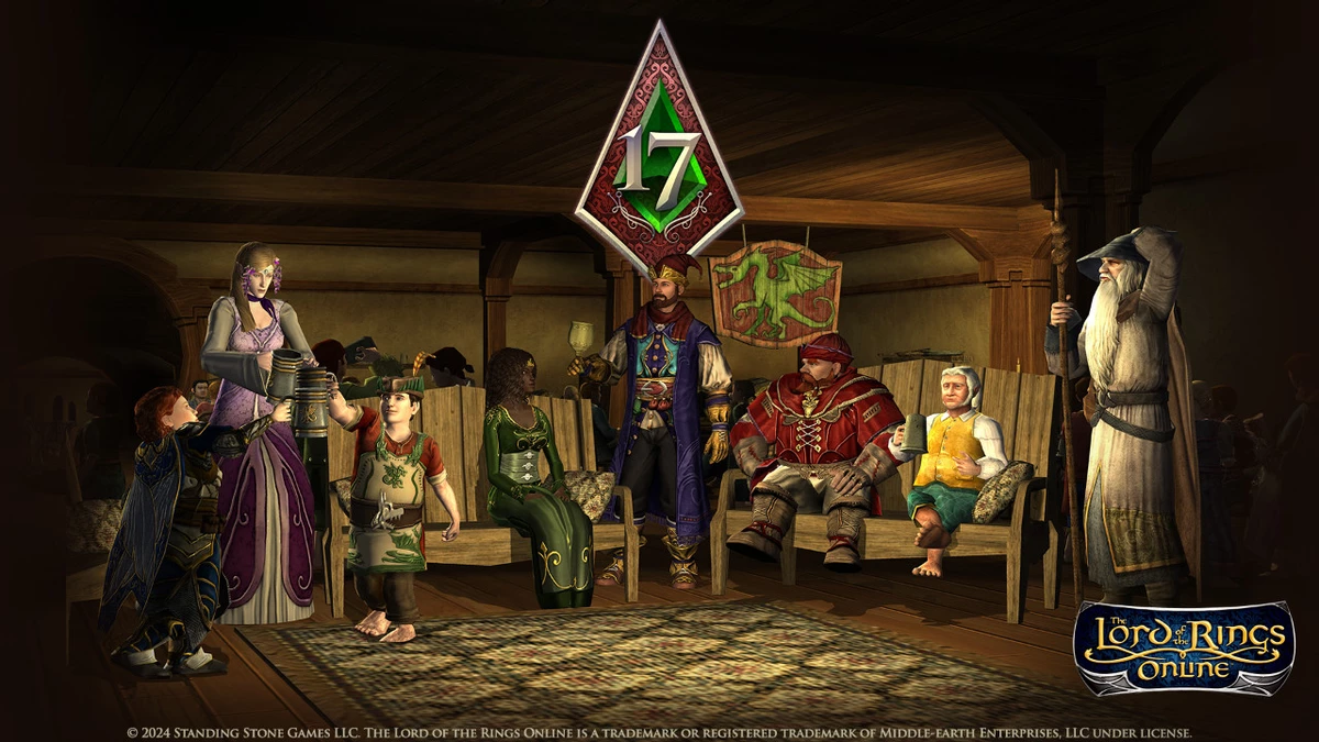 The Lord of the Rings Online отмечает 17 день рождения The Lord of the Rings Online отмечает 17 день рождения