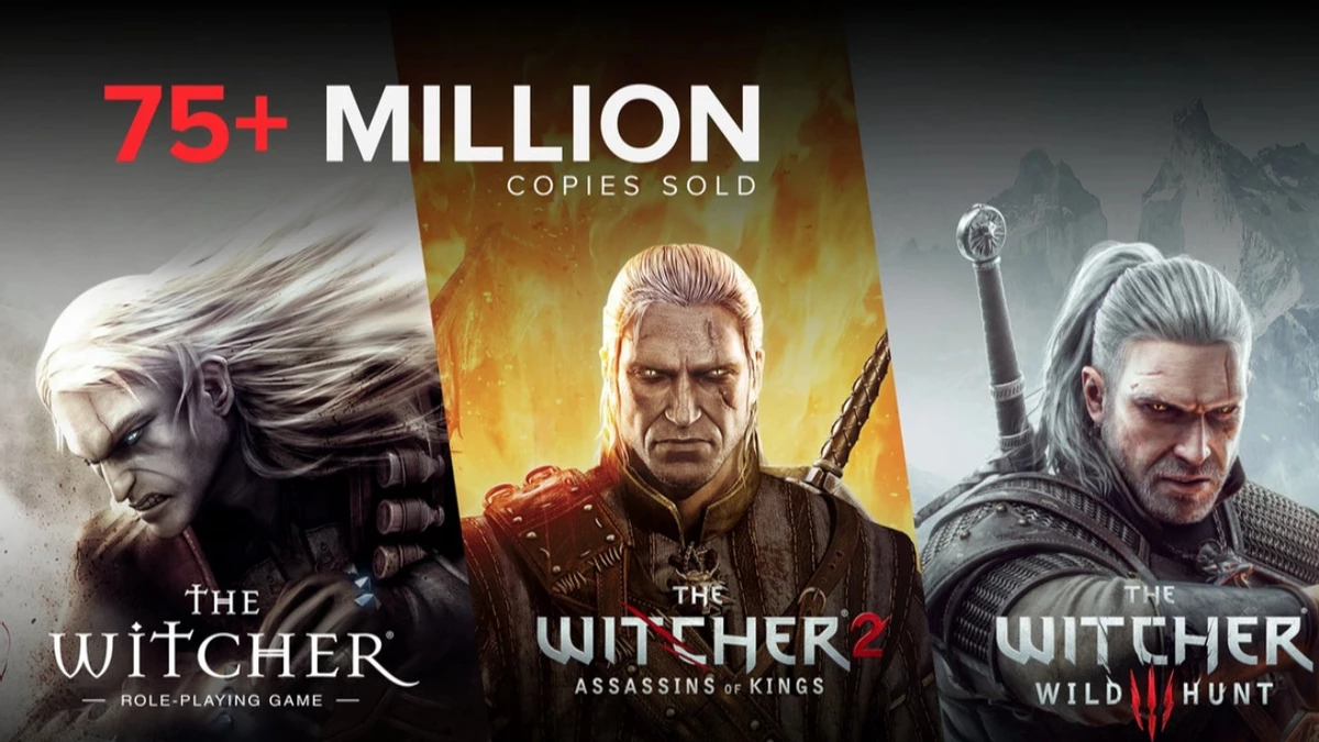 Общие продажи серии игр The Witcher составляют более 75 млн копий Общие продажи серии игр The Witcher составляют более 75 млн копий
