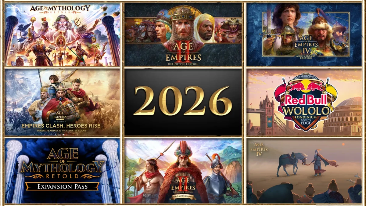 Итоги года и планы на 2026 стратегий  Age of Mythology и Age of Empires