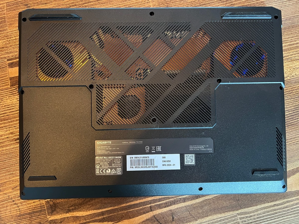 Обзор ноутбука GIGABYTE G6X на базе процессора Intel Core i7-13650HX и дискретной графике NVIDIA RTX 4060 Обзор ноутбука GIGABYTE G6X на базе процессора Intel Core i7-13650HX и дискретной графике NVIDIA RTX 4060