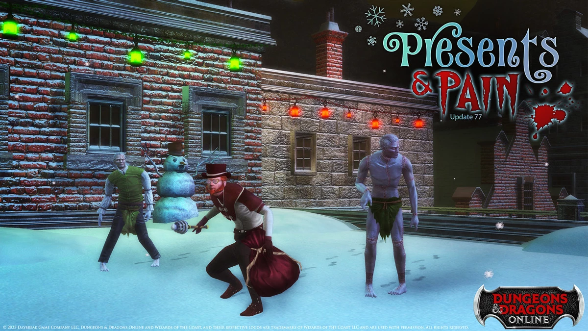 Авторы MMORPG Dungeons and Dragons Online приготовили для игроков подарки и... боль Авторы MMORPG Dungeons and Dragons Online приготовили для игроков подарки и... боль