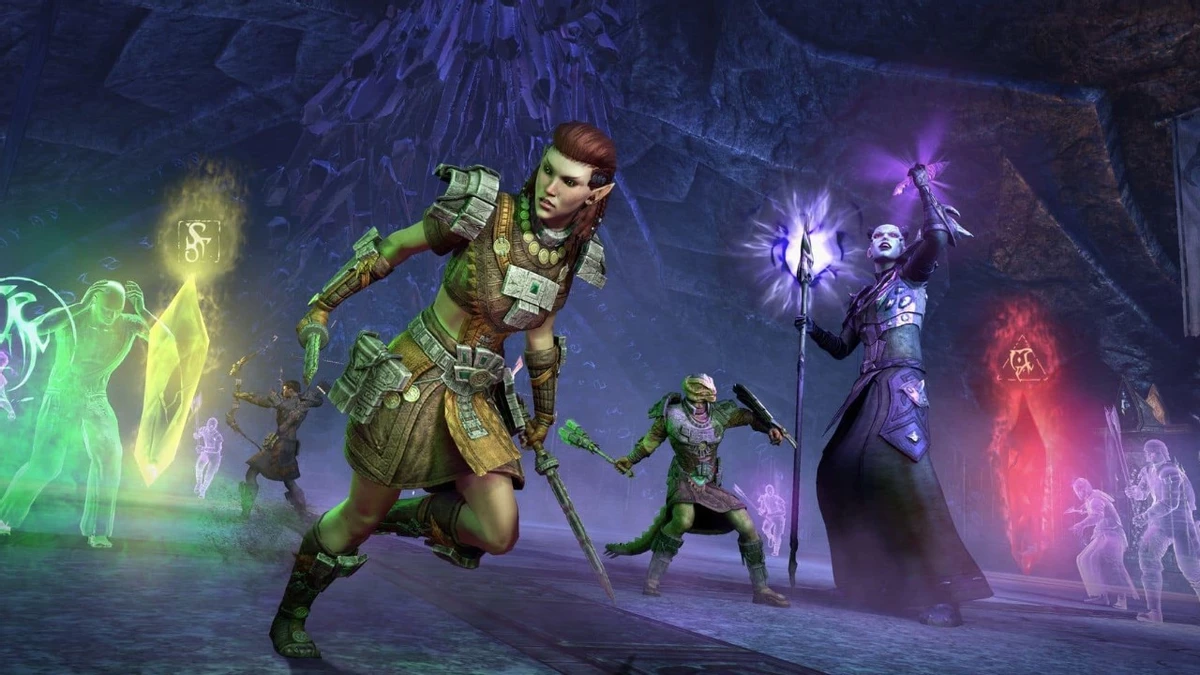 Команда The Elder Scrolls Online представила превью нового подземелья Black Gem Foundry Команда The Elder Scrolls Online представила превью нового подземелья Black Gem Foundry