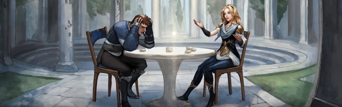Tellstones: King's Gambit - Настольная игра из мира Рунтерра Tellstones: King's Gambit - Настольная игра из мира Рунтерра