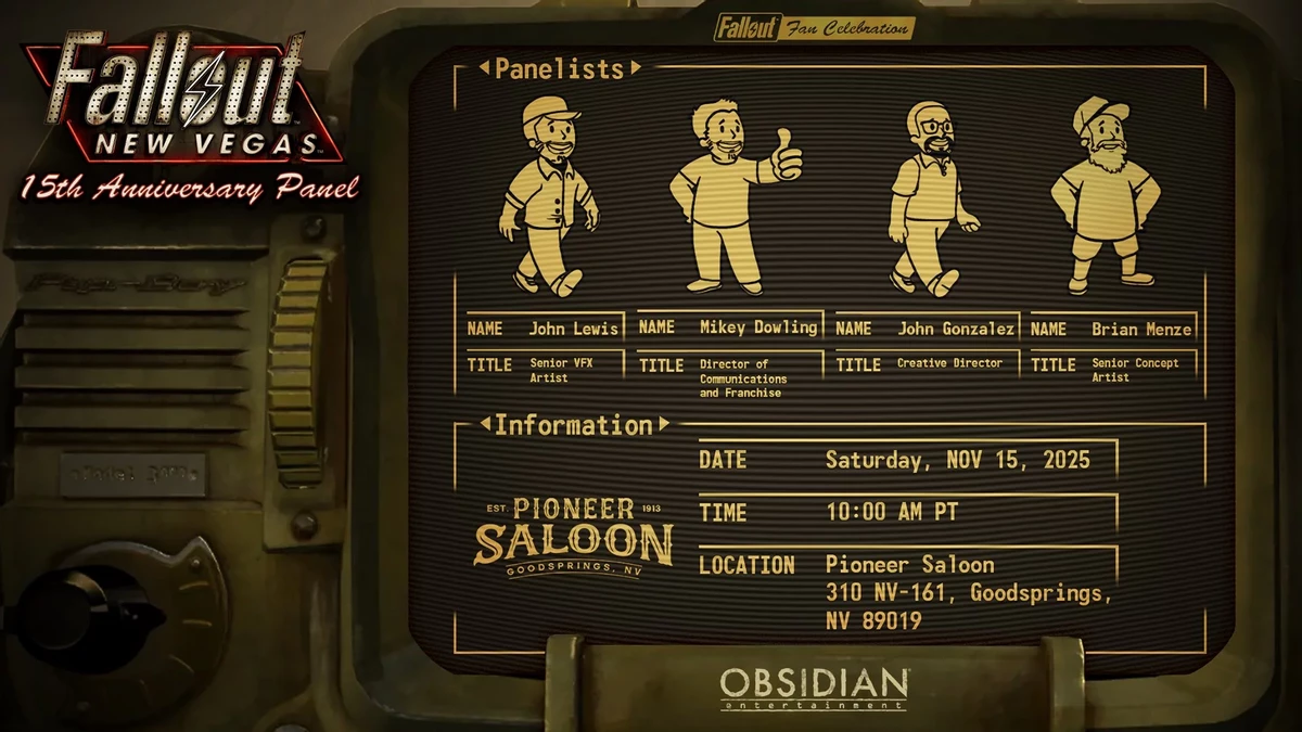 Разработчики Fallout: New Vegas примут участие на фан-фесте в честь 15-летия игры Разработчики Fallout: New Vegas примут участие на фан-фесте в честь 15-летия игры