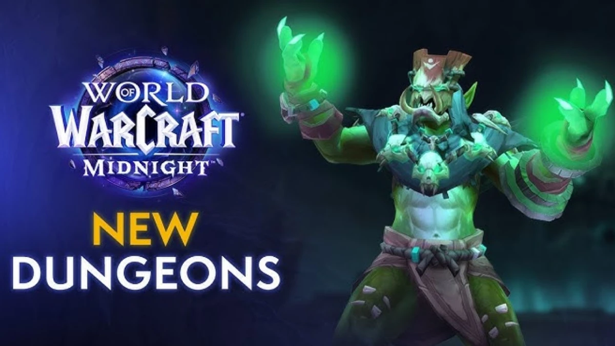 Свежий ролик World of Warcraft Midnight продемонстрировал 8 новых подземелий 