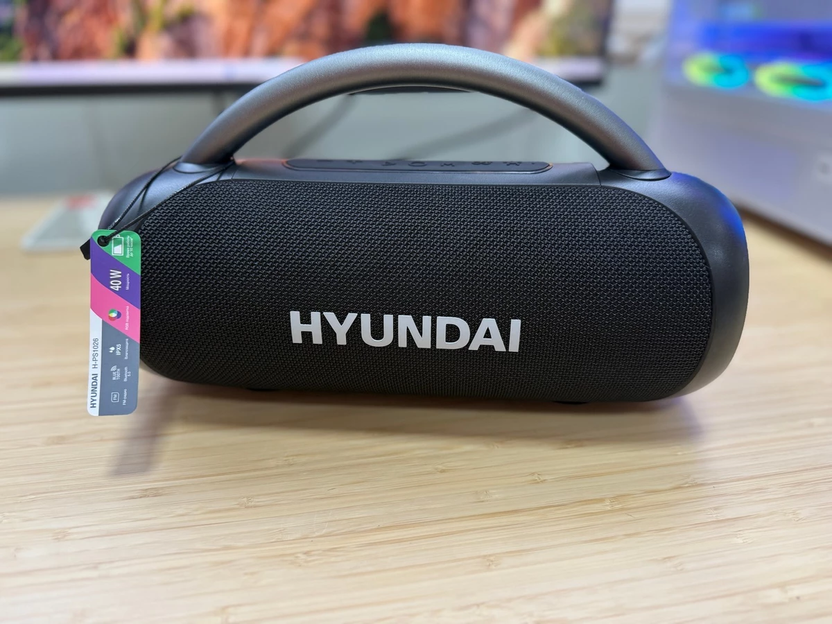 Обзор портативной колонки Hyundai H-PS1026: музыка с собой в любую погоду