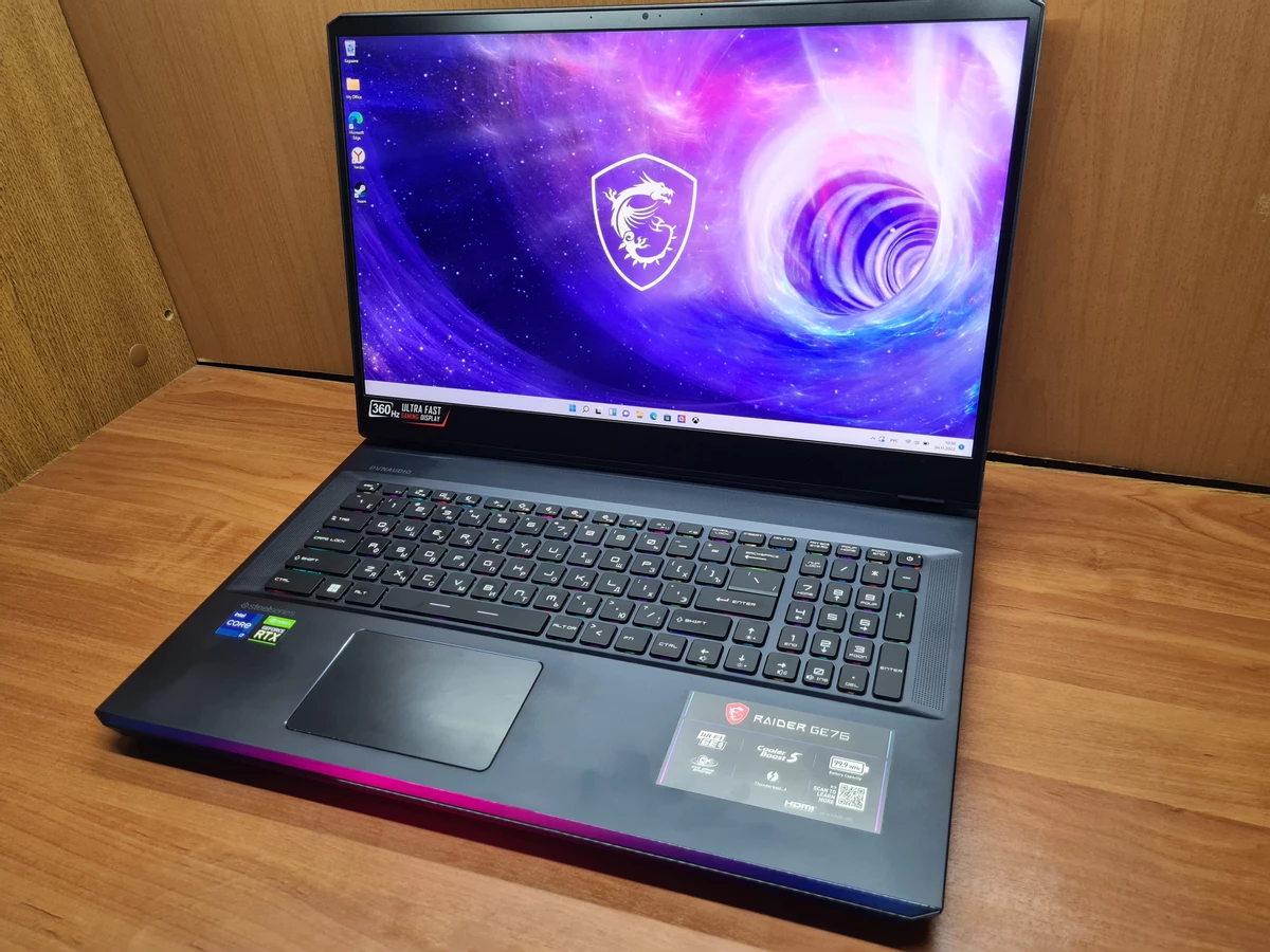 Обзор ноутбука MSI Raider GE76 с RTX 3080 Ti и Core i7-12700H Обзор ноутбука MSI Raider GE76 с RTX 3080 Ti и Core i7-12700H