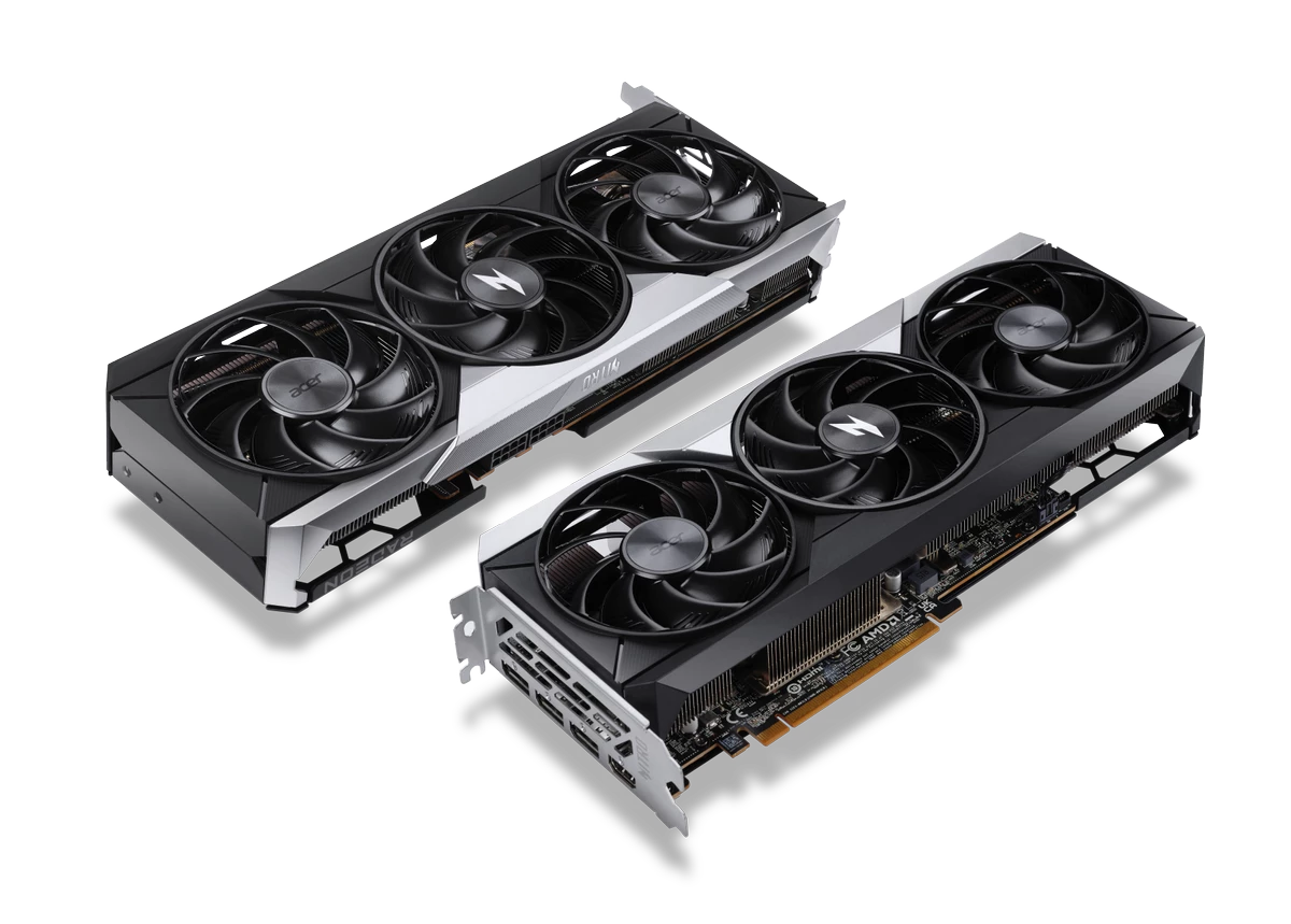 В России стартовали продажи видеокарт Acer Nitro RX9070 и RX9070XT
