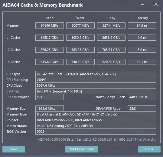 Тестирование Intel Core i5-12600K с DDR4 памятью - лучшее комбо 2021 года! Тестирование Intel Core i5-12600K с DDR4 памятью - лучшее комбо 2021 года!