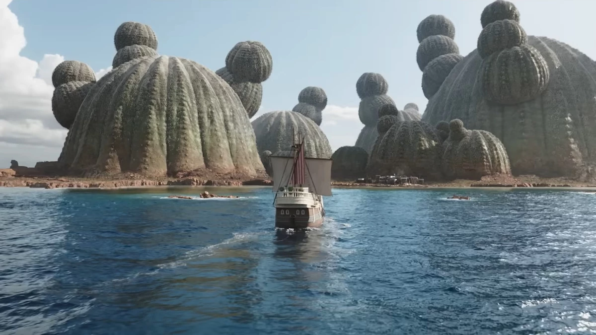 Крутые декорации за кулисами второго сезона «One Piece: Большой куш», для третьего нашли Бентама