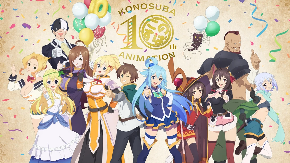 Анонс четвертого сезона «KonoSuba: Да благословят боги сей расчудесный мир!» и игры Prosperity for this Beloved City!