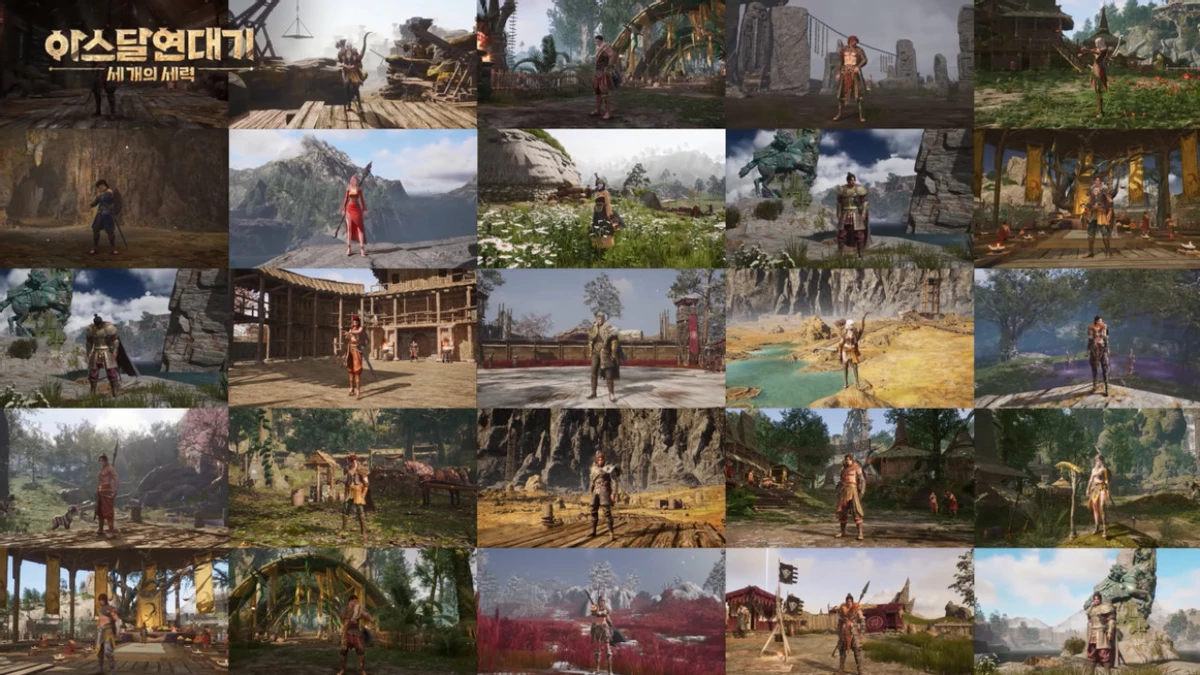 Редактор персонажа, подземелья и боссы на кадрах игрового процесса Arthdal Chronicles Редактор персонажа, подземелья и боссы на кадрах игрового процесса Arthdal Chronicles