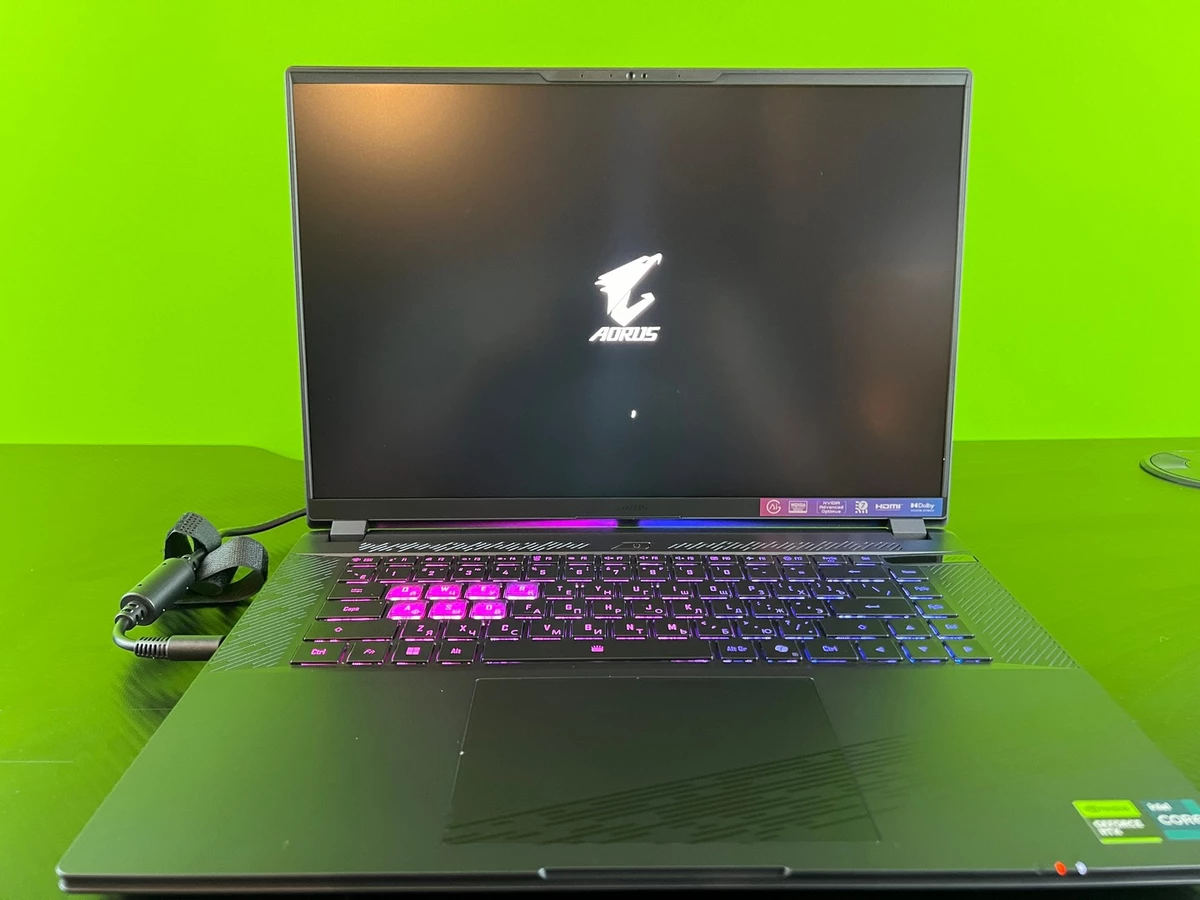 Обзор игрового ноутбука AORUS 16X (2024) компании GIGABYTE Обзор игрового ноутбука AORUS 16X (2024) компании GIGABYTE